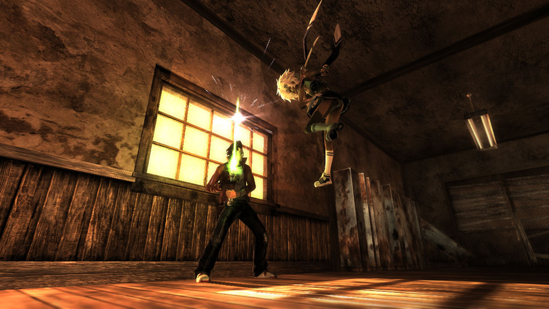 Illustration for article titled No More Heroes For PS3 Boasts Big Beam Katanas